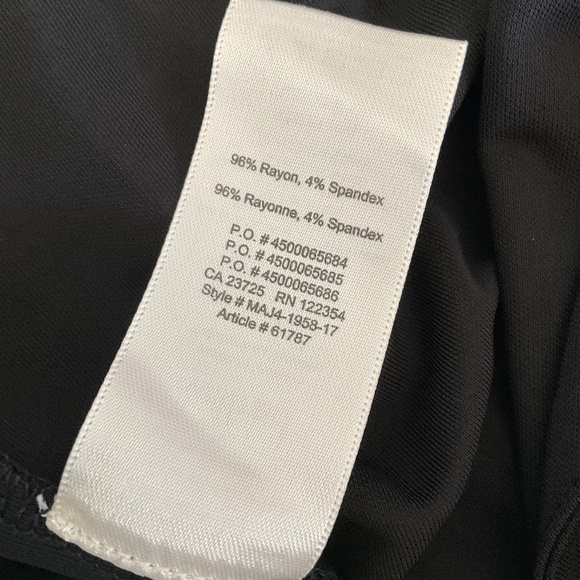 NWT Aritzia Wilifred black top tie cape kimono cardigan size Small - Picture 8 of 14